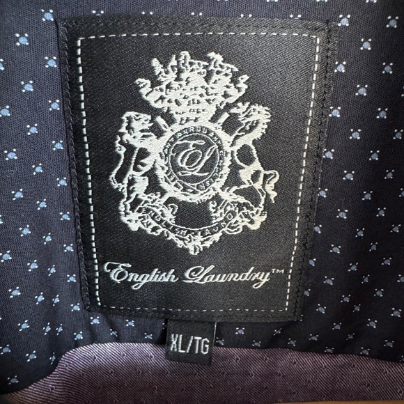 English‎ Laundry Men's Long Sleeve Dress Shirt Button Up Grayish-Purple Size XL - Picture 5 of 16